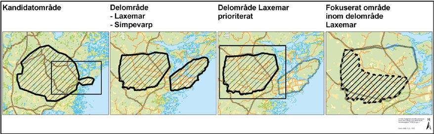 Prioritering av delområde Laxemar grundar sig först och främst på de geologiska förutsättningarna, men även andra faktorer spelar in i valet.