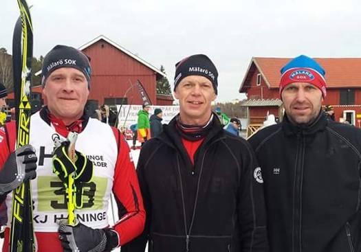 De två sistnämnda förvaltade väl Magnus fina startsträcka och Johan gnuggade, med sin starka stakning, in laget till en sjätte plats. Bra jobbat - nästa år ska vi på't igen!
