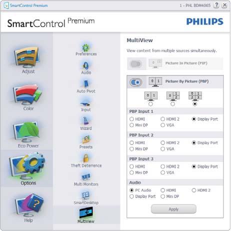 3. Bildoptimering Help menu (H älp-menyn)