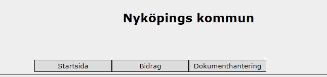 Ansökan om bidrag för bidragsberättigade föreningar i Nyköpings kommun Här loggar du in för att söka
