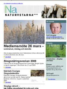 Naturvetarna höll bland annat en söka jobb-kurs i Umeå den 21 januari och en föreläsning på näringslivsdagen i Skinnskatteberg den 11 februari.