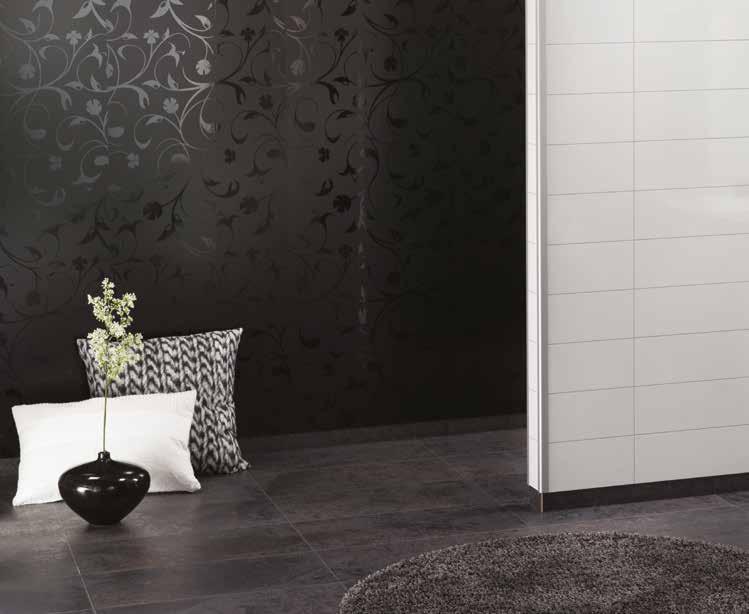 Från enkla vita skivor med storkakelmönster till Black Flower och passar lika bra i ditt sovrum som i din källare eller ditt badrum.