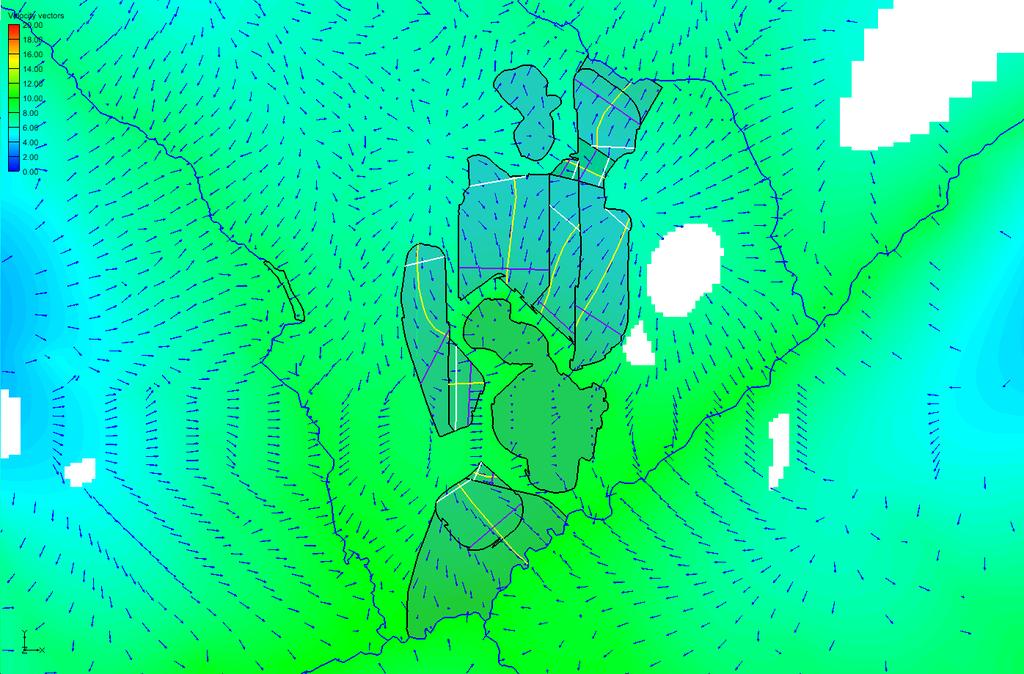 To Akasjoki Catchment PAF WRD Seepage NAF WRD Seepage Overburden dump Seepage Pit lake Discharge Bild 3-2: Fördelning/spridning av urlakad belastning från Hannukainens gruvområde efter gruvans