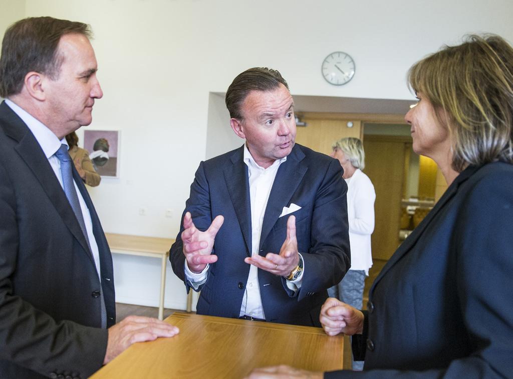 omställning till ett hållbart samhälle. Det lockar till kunskapssamarbeten och investeringar vilket i sin tur gör att svensk export kan växa med nya produkter på nya marknader.