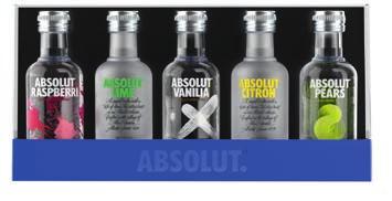 God att blanda med färsk äppeljuice över is. Absolut Vanilia Nr 1004938 213,30 kr 70cl 12/kolli Ursprungsland Sverige Doft Stor, ren doft med tydlig karaktär av vanilj och smörkola.