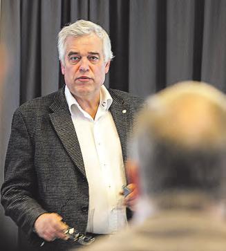 Det rimmar dåligt tycker jag, var en signal från en av besökarna. Påverkas Lantmännens resultat av händelser i omvärlden som WTO, Trump och Brexit? var en annan fundering som kom upp under kvällen.