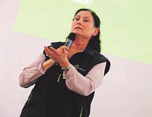 Deltagarna i stämman hade också möjlighet att få svar på sina frågor kring Lantmännens verksamhet och många passade på.
