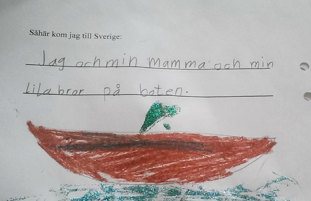 Uppsala Barn riskerar sina liv för att leva - Barn- och föräldragruppen Röda Korsets pilotprojekt Barnoch familjegruppen har pågått under tre år och kommer under år 2016 att övergå i kretsens