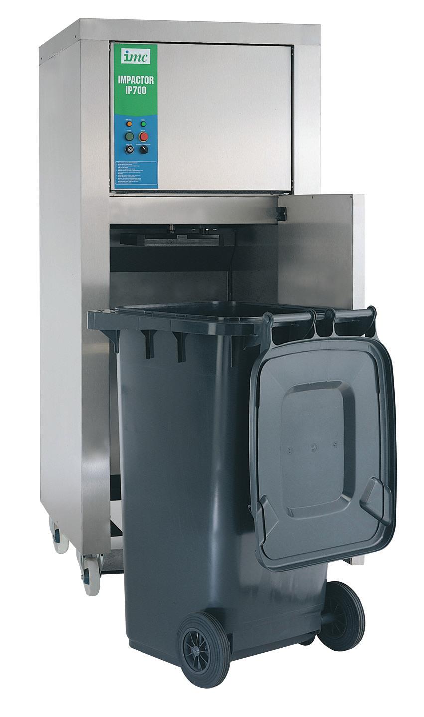 I vårt breda sortiment finner du även komprimeringsmaskiner, Waste Pro matavfalls-avvattnare