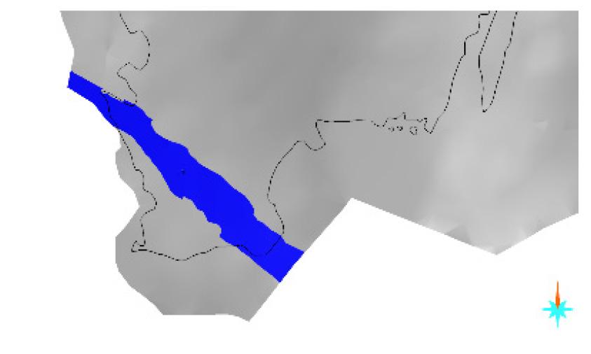 Mäktigheten av den sedimentära berggrunden ökar mot sydväst, men varierar mer eller mindre kraftigt lokalt vilket även gäller mäktigheten av individuella litostratigrafiska enheter.