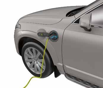 A A A A 02 STARTA LADDNING Tiden det tar för hybridbatteriet att laddas är beroende av vilken laddström som används.