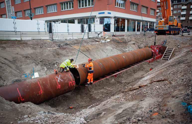 n n n sundsvall växer Jättegrop i centrum när Sundsvall växer Under hösten har delar av Nybrogatan förvandlats till en jättegrop.