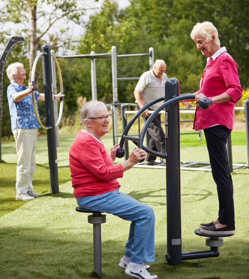 SPORT & FITNESS för en aktiv fritid Det skall vara roligt att träna - tillsammans med andra eller på egen hand, i egen takt