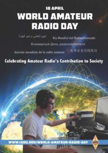 1. World Amateur Radio Day 18/4 Varje år den 18 april ger sig radioamatörer världen över ut i etern för att fira den internationella amatörradiodagen.