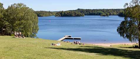 HISTORISKA PLATSER Från Villa Nedergård kan du kliva ut genom dörren och gå på en resa bakåt i tiden. I Delsjöområdet kan du hitta lämningar ända från bronsåldern.