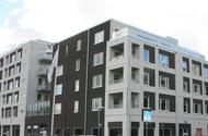 1st Antal lägenheter 53st Nybyggnad av affärs- & bostadshus i Mölnlycke Mölnlycke centrum, kvarteret V Här stod vi för detaljprojektering