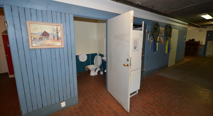 klubbutrymme Byggnadsskador