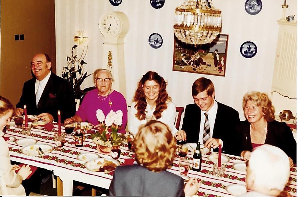 Kalle, hans mamma Anna, Lotta,