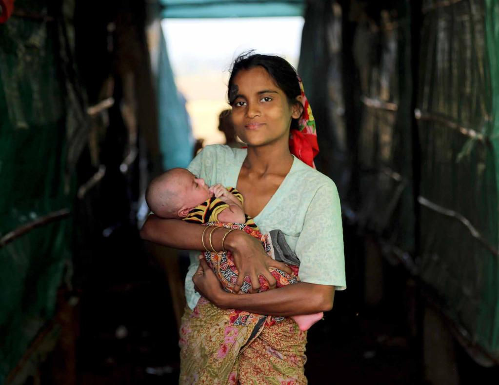 Foto: UN-Photo/David Ohana TIDIG GRAVIDITET INNEBÄR LIVSFARA Att få barn när kroppen inte är färdigutvecklad är livsfarligt. Tidiga graviditeter har därmed en direkt påverkan på flickors hälsa.