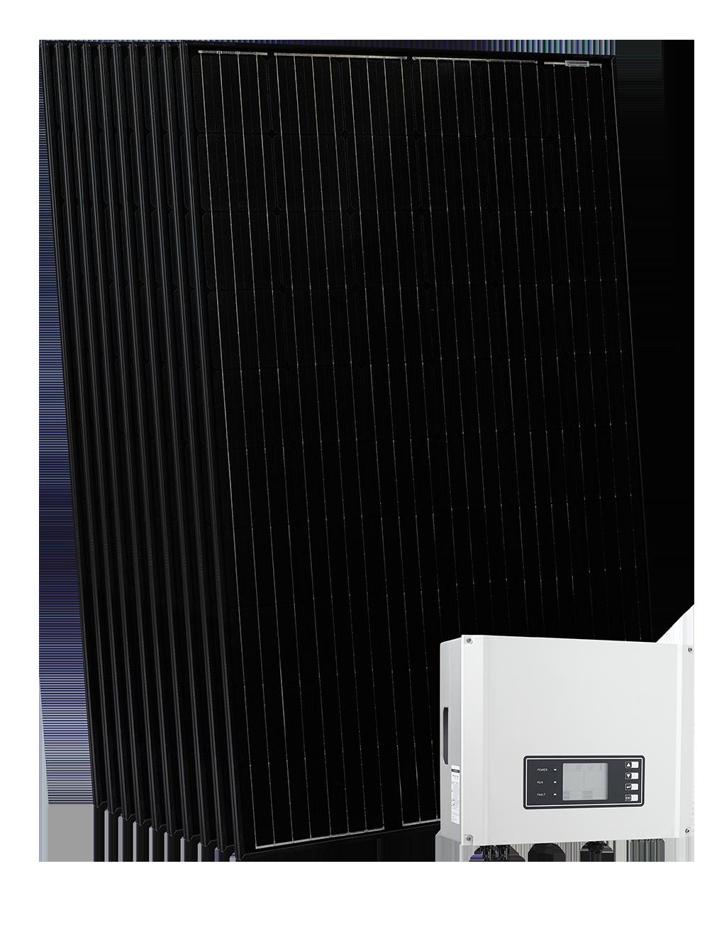 Solcellspaketen kan enkelt kompletteras med fler solpaneler för en optimal takanpassning. NIBE PV består av monokristallina kiselcellspaneler av PERC-teknik med en effekt av 295 Wp.