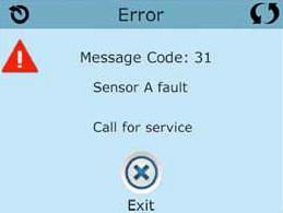 Sensorrelaterade meddelanden Sensorer r ur synk M015** Temperatursensorerna KAN vara ur synk med 2 F eller 3 F. Ring för service om meddelandet inte försvinner inom ett par minuter.