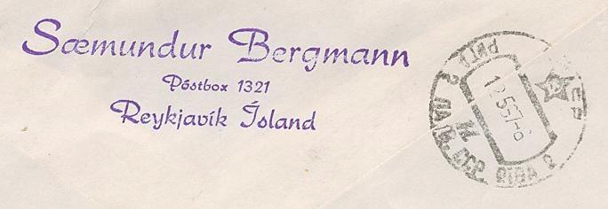 Sæmundur Bergmann, who was presumably the writer, rather emphasizes the country destination using both The Russian Socialist Soviet of