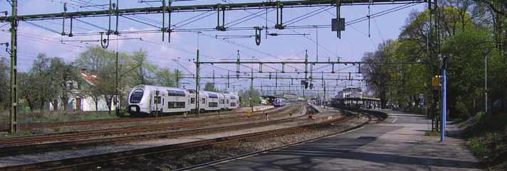 Regionaltåg mellan Linköping och Gävle går med 11 dubbelturer/dag.