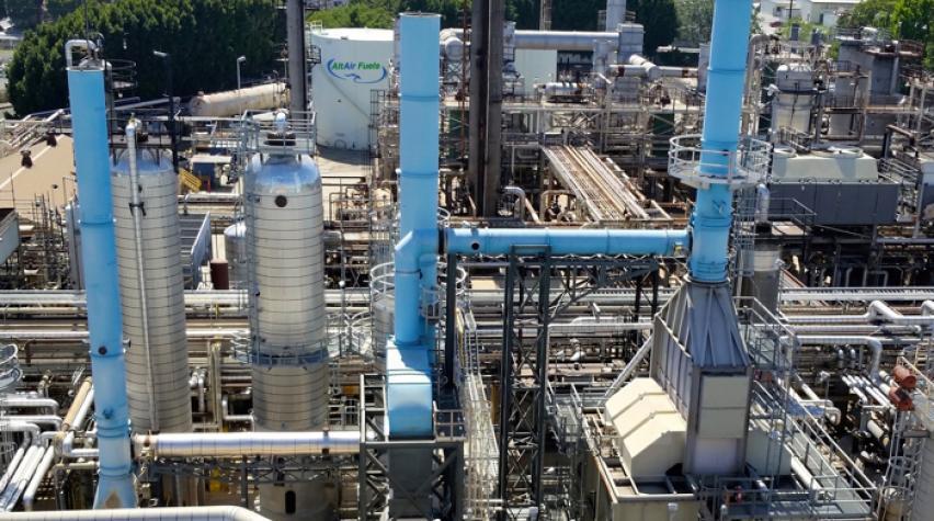 Exempel på produktionsanläggningar AltAir Fuels,