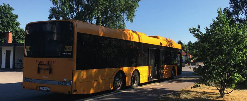 Kommunikation och infrastruktur Är det möjligt för resenärer som ska byta buss i Staffanstorp att, när till exempel bussen är sen från Lund, fråga om busschauffören kan anropa andra linjer för att