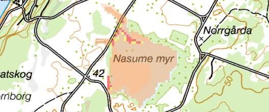 Nasume myr (Gotland) Figur 49 visar Nasume myr som ligger på Tofta skjutfält några mil söder om