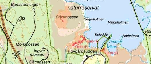 Gölsmossen (Heby kommun, Uppsala län) Figur 58 visar Gölsmossen i Hedesundafjärdens naturreservat.