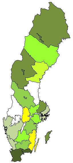 CPUP - vuxen Vuxenuppföljning i 19 av 21 regioner Uppföljningsprogrammet för vuxna med CP infördes i Skåne och Blekinge 2011 efter ett pilotprojekt under 2009-2010.