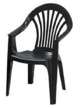 plaststolar, presenningar, skidor,