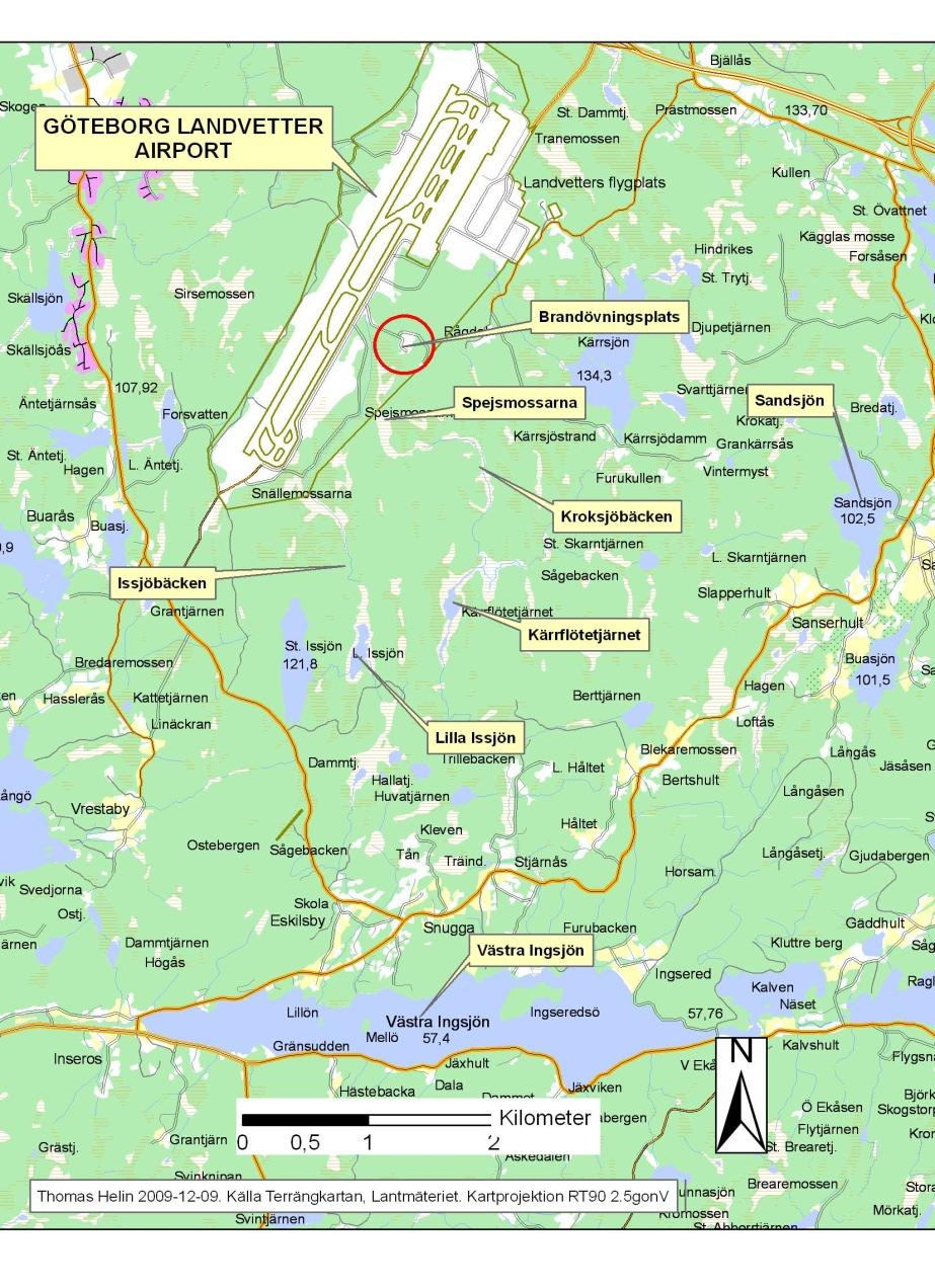Nuvarande föroreningssituation Västra Ingsjön och Issjöbäcken Utspädning sker Sandsjön har använts som referenssjö och indikerar hög bakgrundshalt Fisk i Västra Ingsjön och Lilla Issjön Syfte och