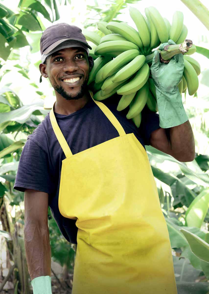 Foto: Nicholas Södling Milien Idely Papito bananodlare, Dominikanska republiken FÖRSÖRJNING OCH FRAMTIDSHOPP.