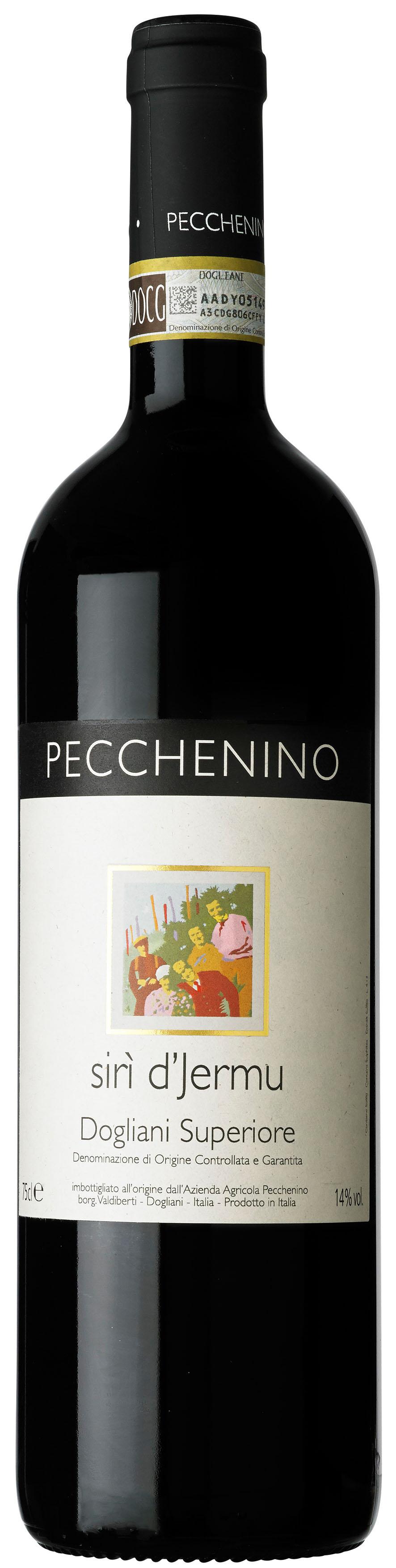 PECCHENINO - Italien, Piemonte Pecchenino Dogliani Superiore Sirì D'Jermu Namnet Sirí betyder "vinodling med excellent exponering" och Jermu är smeknamnet på William som var namnet på bröderna farfar.