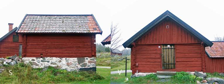 Att tänka på vid vård och underhåll Lagningar på sockeln med starkt, cementhaltigt bruk bör på sikt bytas ut mot hydrauliskt kalkbruk. Detta är speciellt viktigt för tegelmurningen kring källardörren.