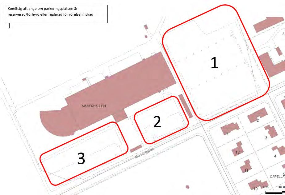 2018-04-20 2017/182 3 (4) Utifrån kommunens parkeringstal bör det finnas 40 parkeringsplatser och idag finns det ca 90 parkeringsplatser för skolan som är tillgängliga för skolans anställda.