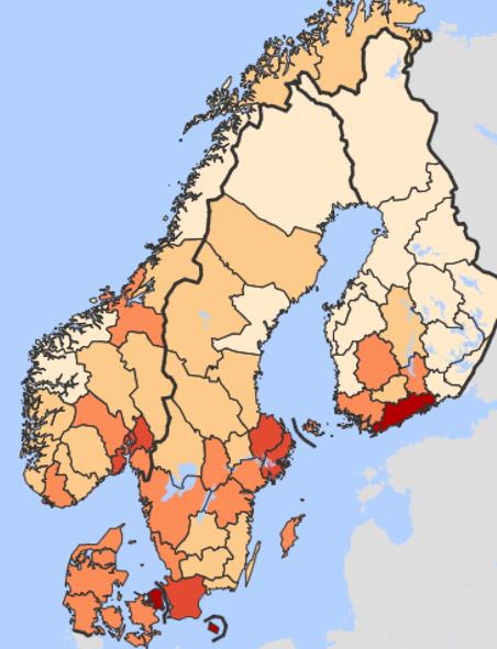 att bygga relationer till grupper som länet vill nå och att leva upp till det som marknadsförs både i tätort och på landsbygd.