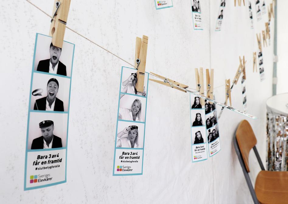 537 bilder togs i vår fotoautomat 35 seminarier, panelsamtal eller utfrågningar deltog Sveriges Elevkårer i Almedalen Läs mer om kampanjen #slutbetygforalla på vår hemsida: sverigeselevkarer.