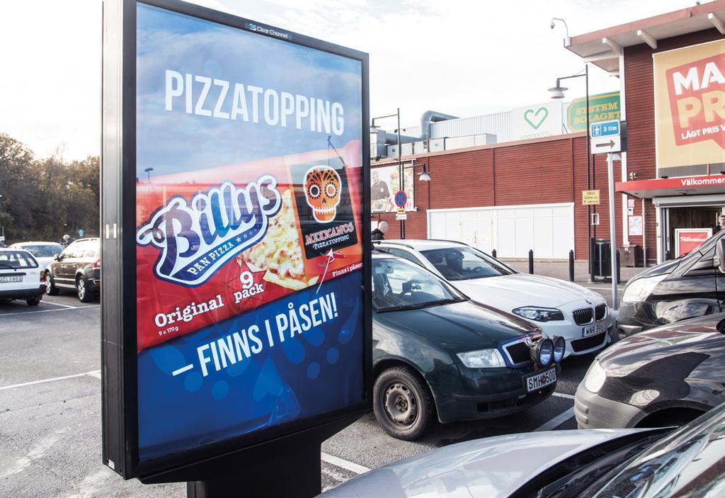 Point of sale 21 Driver försäljning. Med reklam i och utanför dagligvaruhandel når du konsumenter extremt nära köptillfället. 7 av 10 köpbeslut fattas i butik.