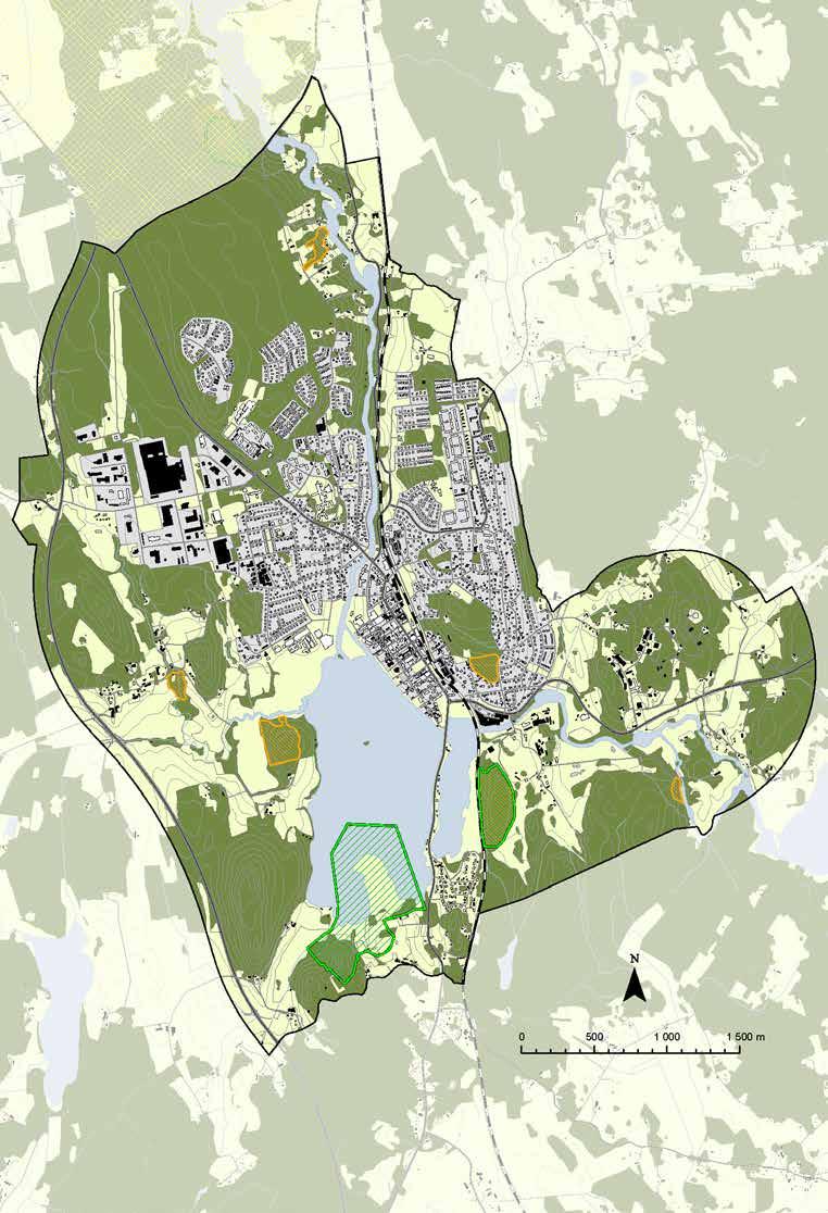 Teckenförklaring Naturreservat Nyckelbiotop