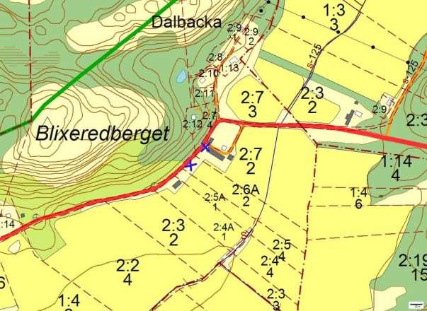 Trafikverkets övriga alléer och vägträd 960, Blixered, VARLA Vägträd ID på karta 14 Vägnummer N 960 Namn Blixered, VARLA Gammalt namn och ID - Östra sidan - Norra sidan - Västra sidan - Södra sidan 1