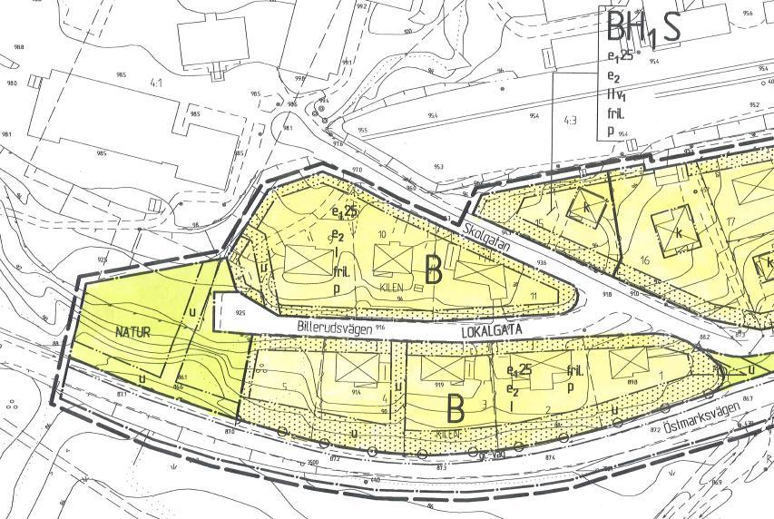 5.3.1 Planer som berörs inom den nya detaljplanen Nr 017: Lantmäteriets beteckning 17-Tor-160. Byggnadsplan för Dammbacken m.m. Planen fick laga kraft 1957-12-11.