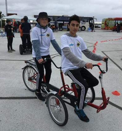 hållplatserna/bytespunkterna/stationerna i länet Elcykel, där kollektivtrafik och