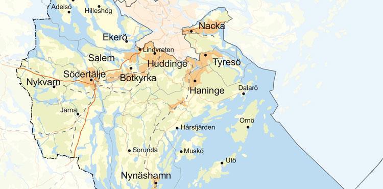 Sida 3 av 15 bildades 1993 och ansvarar för räddningstjänsten i de tio kommunerna Botkyrka, Ekerö, Haninge, Huddinge, Nacka, Nynäshamn, Nykvarn, Salem, Södertälje och Tyresö.
