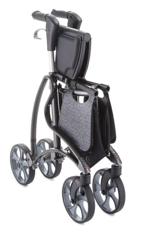 Rollator Jazz 610 Artikelnummer: R5376 Ny rollator Jazz med stil och funktion. Jazz 610 är en smidig rollator med stil och alla dom praktiska funktionerna med en ergonomisk genomtänkt formgivning.