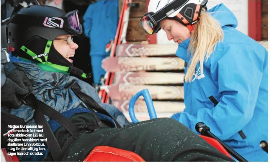 Tidningen Åre idag gjorde reportage om