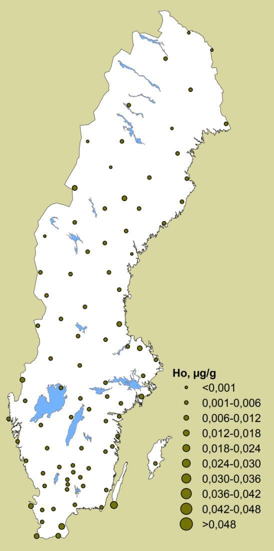 Sverige och i stads- och industrinära miljö i Kalmar län 2015. Figur 16.