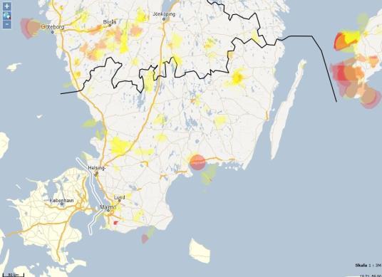 Driftstörningar till krishanterande myndigheter